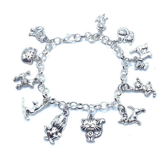 Cats And Dogs Charm Bracelet - Picture 8 of 8